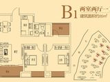 法兰原著_2室2厅1卫 建面89平米