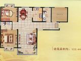 东方富田_2室2厅1卫 建面90平米