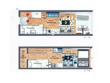 亚新嵩山路新公馆_2室2厅2卫 建面37平米