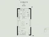 旭瑞和昌花漾里_1室1厅1卫 建面42平米