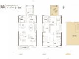 正弘新城_4室2厅3卫 建面219平米
