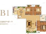 御品蔚来云城_3室2厅1卫 建面101平米