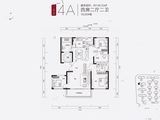 永威上和郡_4室2厅2卫 建面148平米