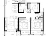 建海当代公园阅MOMΛ_3室2厅2卫 建面89平米