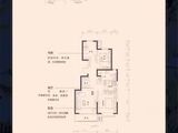 隆基泰和铂悦山_3室2厅1卫 建面95平米