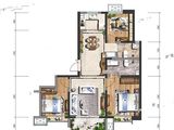 当代上品湾悦MOMΛ_3室2厅2卫 建面133平米
