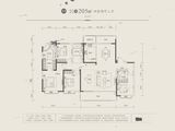 沣水云间_4室2厅3卫 建面205平米