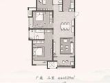 白桦林溪_3室2厅2卫 建面129平米