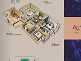 荣和邕江华府_3室2厅1卫 建面75平米