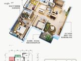 荣和五象学府_4室2厅2卫 建面98平米