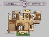 彰泰凤岭江湾_4室2厅2卫 建面125平米