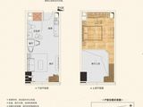 南宁恒大国际中心_1室2厅1卫 建面41平米