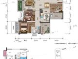盛邦珑悦_3室2厅2卫 建面103平米