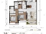 华润万象华府_3室2厅2卫 建面110平米