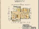 莲花四季大厦_4室2厅2卫 建面152平米