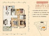 汇景风华_3室2厅2卫 建面105平米