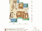 绿意春风十里_3室2厅2卫 建面120平米