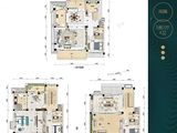 韶关碧桂园江山樾_5室2厅40卫 建面252平米