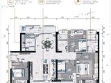韶关碧桂园江山樾_4室2厅2卫 建面133平米