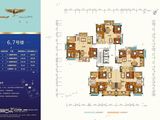 潘州名门_3室2厅2卫 建面94平米