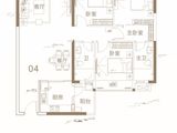 碧海湾金沙1号_3室2厅2卫 建面117平米