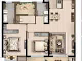 港中旅锦绣东方_3室1厅2卫 建面111平米