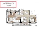 杭州湾碧桂园海上传奇_4室2厅2卫 建面129平米