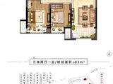 石榴太湖院子_3室2厅1卫 建面83平米