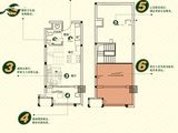 国风华苑_2室2厅1卫 建面80平米