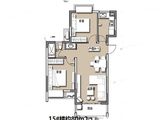 融侨悦府_2室2厅1卫 建面80平米