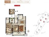 港悦府_3室2厅2卫 建面123平米