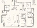 中海上东区_4室2厅3卫 建面170平米