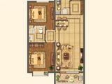 海尔产城创世纪观邸_2室2厅1卫 建面89平米