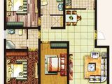 联谊景尚名都_3室2厅1卫 建面121平米