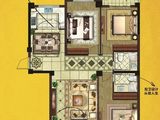 学府1号_3室2厅2卫 建面118平米