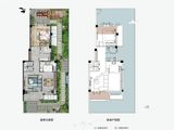 三盛雅居乐璞悦长滩_3室2厅2卫 建面90平米