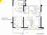 万科金域滨江_3室2厅2卫 建面99平米