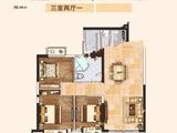 恒大文化旅游城_3室2厅1卫 建面98平米
