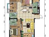 天元四季城_4室2厅2卫 建面147平米