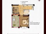 龙瑞祥和苑三期_1室1厅1卫 建面50平米