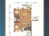 鹏轩瑞海尚都_2室2厅1卫 建面83平米