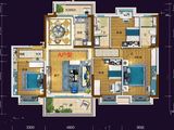长阳碧桂园_4室2厅2卫 建面140平米