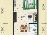 阳光海上_1室1厅1卫 建面46平米