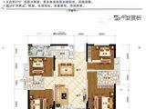 福缘阁二期_4室2厅2卫 建面126平米