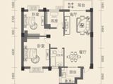 盛和广场_3室2厅1卫 建面116平米
