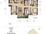 中信国安北海第一城3号地块_4室2厅2卫 建面123平米