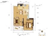 茂业新城_1室2厅1卫 建面49平米