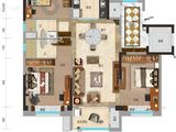 碧桂园天誉名邸_3室2厅2卫 建面115平米