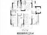 俊怡庐山御府_4室2厅2卫 建面128平米