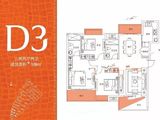 达观洲悦_3室2厅2卫 建面108平米